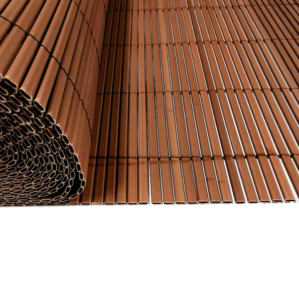 Bambú Artificial BAMBUTATE®, Sombreo de Terrazas, Exteriores, Protección contra el Sol, Color Marrón - Image 2