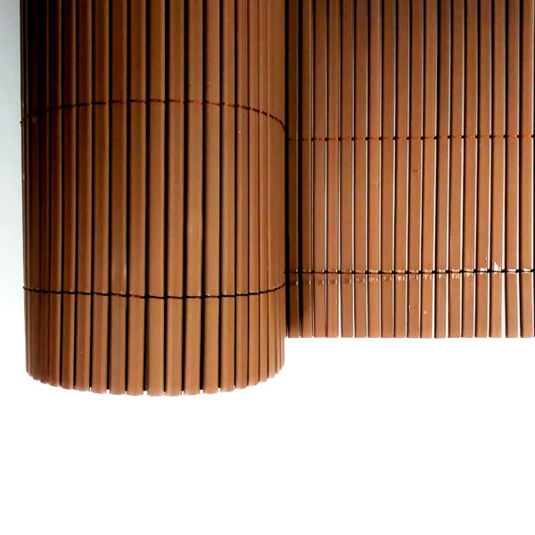 Bambú Artificial BAMBUTATE®, Sombreo de Terrazas, Exteriores, Protección contra el Sol, Color Marrón - Image 3
