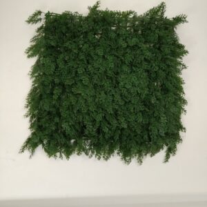 Panel de ciprés artificial ERBETTA® 50x50 cm de Malla.mx, follaje sintético perfecto para interiores y exteriores en tierras mexicanas.