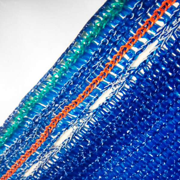Rollo de Malla Sombra Rompevientos OBAMALLA® 2.1x50m color azul (Sombra 90%) - Image 4