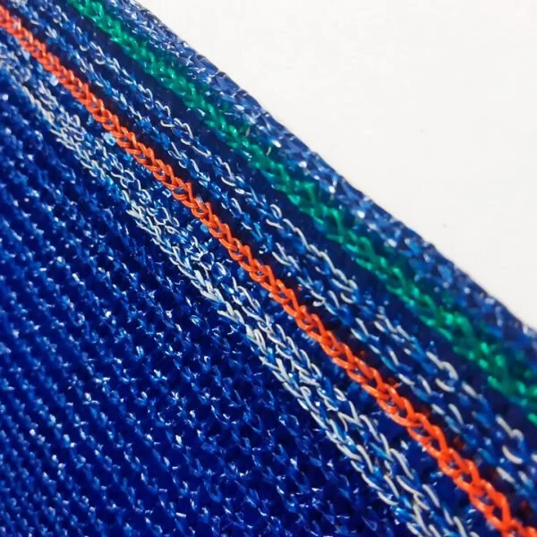 malla sombra raschel 90% color azul