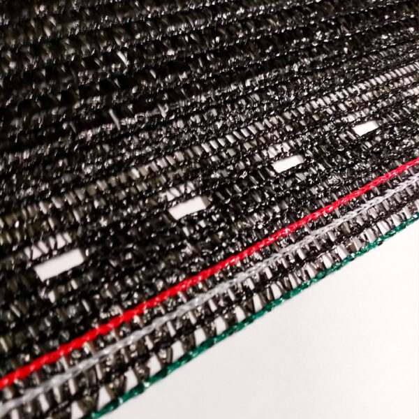 Rollo de Malla Tejido Raschel OBAMALLA® 2.1x100m color negro (Sombra 88%) - Image 3
