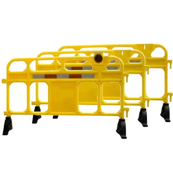 Valla plastica para seguridad