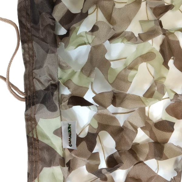 Malla de Camuflaje para Sombra y Campismo CAMALEON®, Modelo Desierto - Image 3