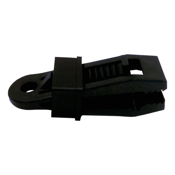 Pinzas Abrazadera de Seguridad para Ojillo de Metal de Malla HORTOCLIPS®, paquete 4 piezas - Image 3