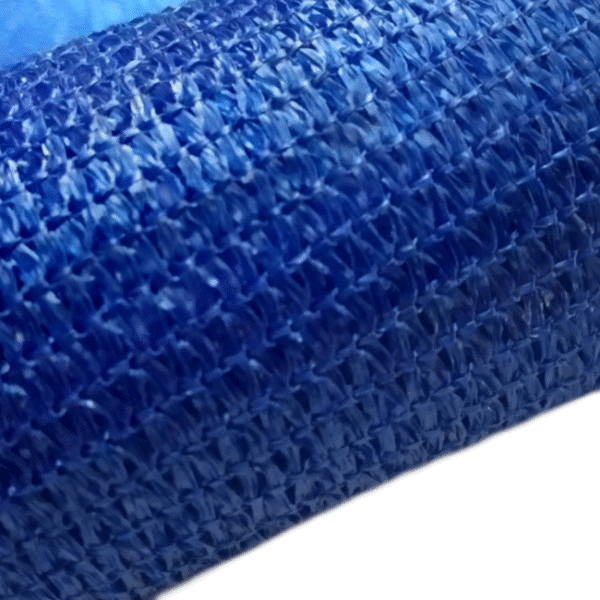 Malla Sombra Privacidad OBAMALLA® 2.1x100m color azul (Sombra 96%) - Image 4