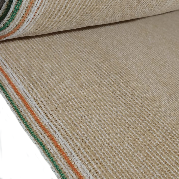 Malla Sombra Decorativa para Casa y Jardín OBAMALLA® 4.2x100m color Marfil (5.3oz porcentaje de sombra 96%) - Image 3