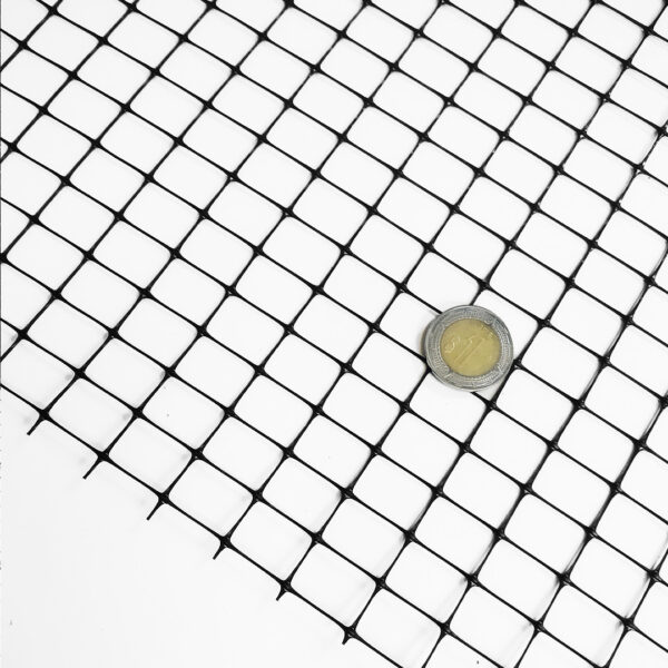 CHICKENMALLA® Malla Pollera 1x10m Cuadro 13x15 mm Negra - Image 2
