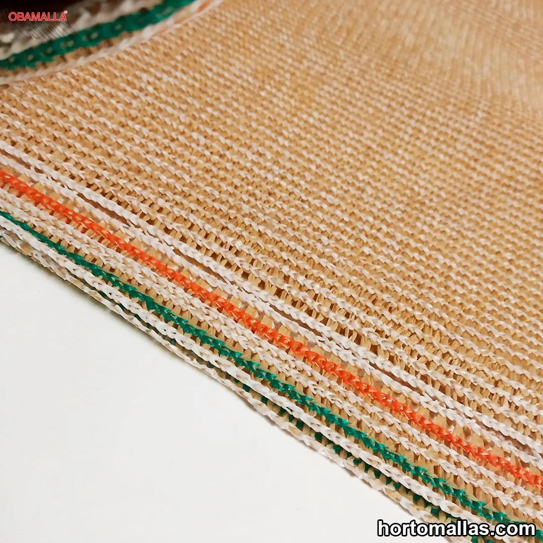 OBAMALLA Malla sombra color beige 96%