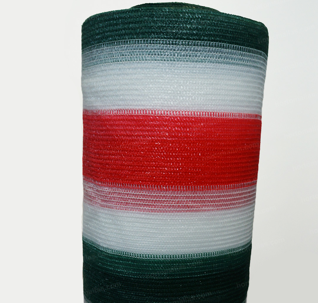 rollo de malla sombra para secado de chiles