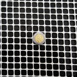 POLYHARDWARE malla multiusos color blanca cuadro 1x1cm
