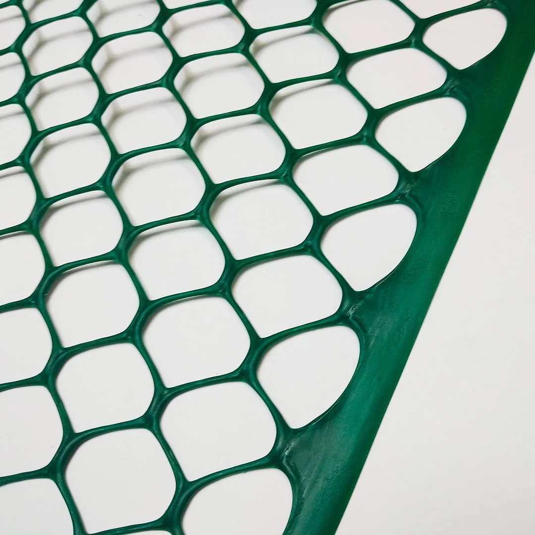 Malla de plástico hexagonal para protección de césped