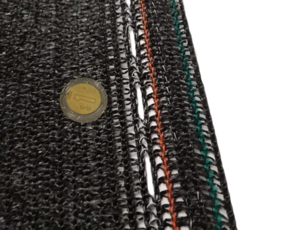 OBAMALLA® Piezas Confeccionadas Malla Sombra con Bastilla y Ojuelos color Gris, Porcentaje de Cobertura de 96% - Image 2