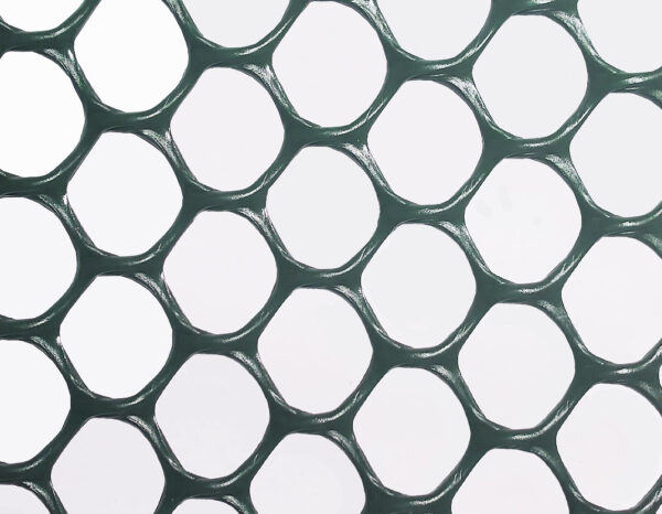 malla hexagonal 1.25x30m color verde