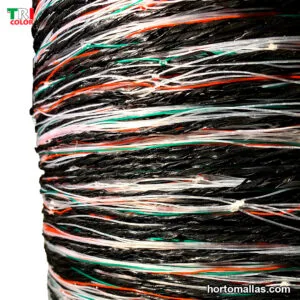 TRICOLOR malla espaldera cuadro 25x25cm