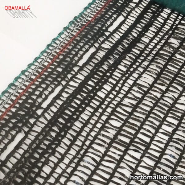 OBAMALLA® Malla Sombra 35% Raschel 4.2x60m Negro. - Image 2