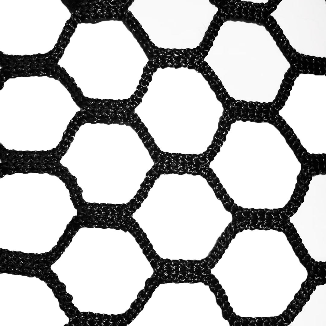 ICARO® Malla de seguridad industrial para estanterias y racks 3x20m cuadro 3.8x3.8cm 800 gr/m²